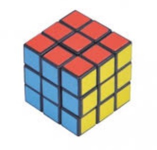 Мини-брелок в виде логического кубика