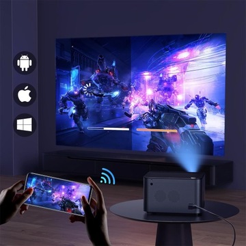 Проектор Hy350 Android 11 Real 4K 1920*1080P Wifi6 Allwinner H713 32G
