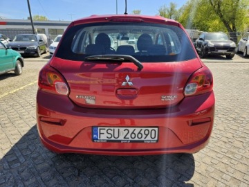 Mitsubishi Space Star Hatchback 5d Facelifting 1.0  71KM 2018 Mitsubishi Space Star 1,0 benzyna 70KM salon PL, zdjęcie 16
