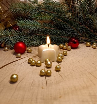 Персонализированный корпоративный рождественский подарок, оранжевая звездная свеча