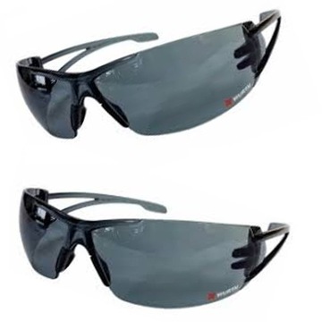 Okulary ochronne WURTH Basic ciemne poliwęglan 2x