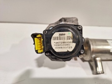 Клапан рециркуляции ОГ 9672880080 Peugeot 207 1.6 HDi