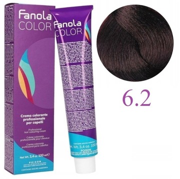 Fanola Crema Colorante Farba 100ml Nr 6.2