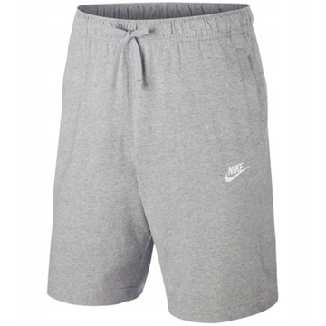 NIKE Spodenki krótkie szorty szare Nike Sportswear Club Fleece r. XL