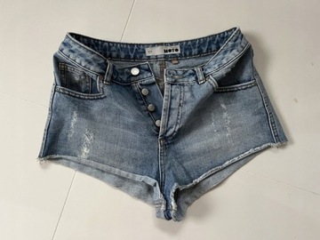 TOPSHOP * szorty spodenki jeans dżinsowe S 36