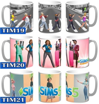 Подарочная кружка The Sims 4 + визитная карточка БЕСПЛАТНО