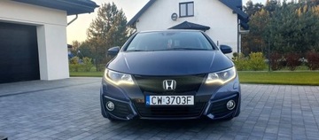 Honda Civic IX Hatchback 5d 1.4 i-VTEC 100KM 2015 Honda Civic LIFT2xAlufelgi56 tys. wpisuje na f..., zdjęcie 1