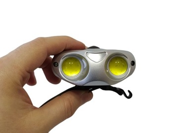 ВЕЛОСИПЕДНАЯ ПЕРЕДНЯЯ ФОНАРЬ 2xCOB ДЛЯ РУЛЯ USB MTB ROAD