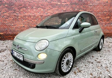 Fiat 500 II Hatchback 3d 1.2 69KM 2009 Fiat 500 Panorama Klima Alu Gwarancja w cenie VFVK 1.2 Benzyna 69KM, zdjęcie 1