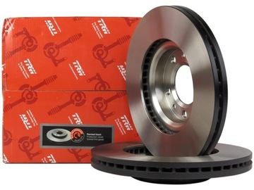 ДИСКИ + КОЛОДКИ TRW ПЕРЕДНИЕ PEUGEOT 407 / SW