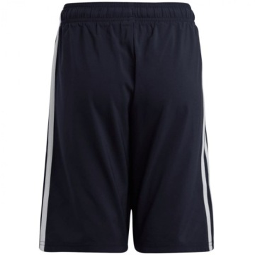 Шорти для дітей ADIDAS ESSENTIALS 3-смужки WOVEN темно-синій р. 164 см