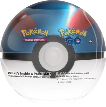 Pokémon TCG Pokémon Go Poke Ball Tin Blue
