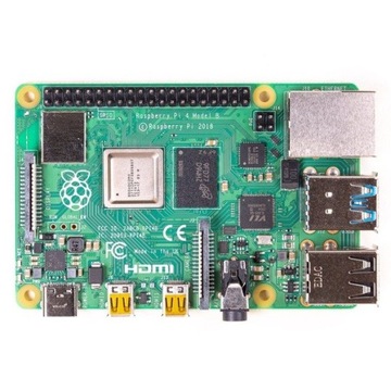 Raspberry Pi WiFi Bluetooth mikrokomputer 4x 1.5 GHz 2 GB RAM HDMI 4K