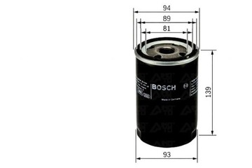 BOSCH FILTR OLEJE CHEVROLET