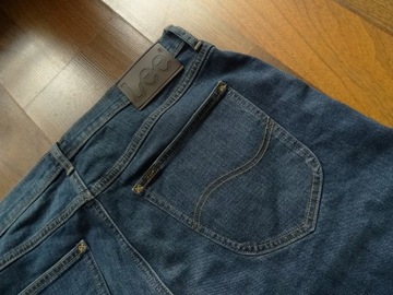 KRÓTKIE SPODENKI JEANS LEE 5 POCKET SHORT r.33 _#,,,,