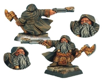 Scibor 28FM0061 RPG Figurka Dwarf Robber 28mm 24H