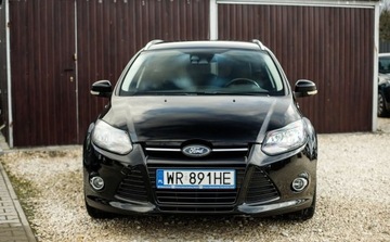 Ford Focus III Kombi 1.6 Duratorq TDCi DPF 115KM 2012 Ford Focus 1.6 TDCI 115KM PDC Navi Led grzana szyba serwis ASO 1.6 Diesel, zdjęcie 12