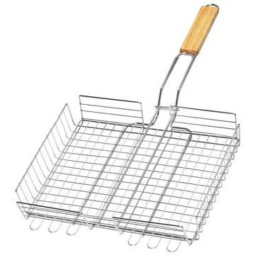 Корзина для гриля металлическая BBQ GURU 32x24,5 см /NAVA