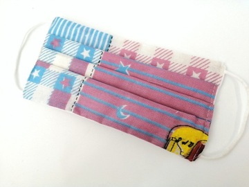 MASECZKA OCHRONNA DOROSŁY BAWEŁNIANA GWIAZDKI