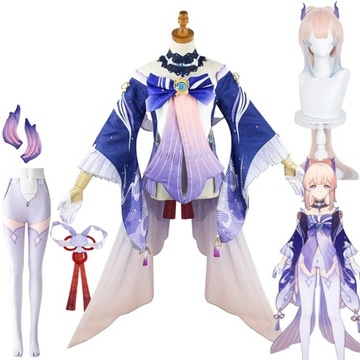 Cosplay Kostium Anime Nene Yashiro Peruka Strój