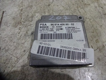 MODUŁ PODUSZEK AIRBAG PEUGEOT 207 06-