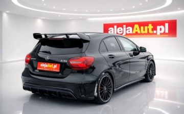Mercedes Klasa A W176 Hatchback 5d Facelifting AMG 45 AMG 381KM 2017 Mercedes-Benz Klasa A 4x4 AMG A45 2.0 BENZ 381 KM 2017r Salon PL Vat 23