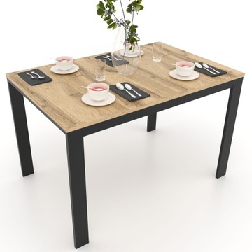 Stół rozkładany ART LOFT 125-292 cm dąb wotan