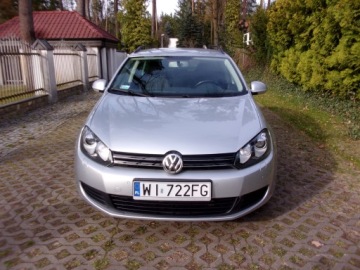 Volkswagen Golf VI Variant 1.6 TDI-CR DPF BlueMotion 105KM 2010 Volkswagen Golf Automat Bluemotion, zdjęcie 1