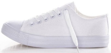 4971 БЕЛЫЕ НИЗКИЕ КРОССОВКИ КЛАССИЧЕСКИЕ 37