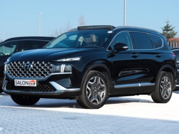 Hyundai Santa Fe IV SUV HEV 1.6 T-GDI HEV 230KM 2021 Hyundai Santa Fe 230ps 4WD Full Wentyle Panorama 360 Hak HUD Krell ACC Blis, zdjęcie 28