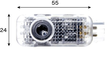 Светодиодный проектор логотипа Volkswagen PASSAT B5 B5FL 1996-2005 гг.