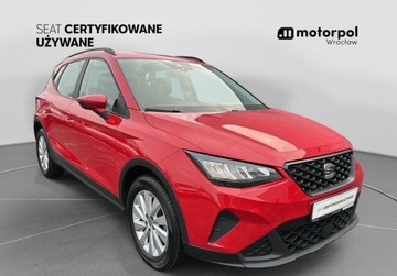 Seat Arona Crossover Facelifting 1.0 TSI 110KM 2023 Seat Arona Style, Tempomat, Android Auto, ecoLED, Bezwypadkowy, Salon PL,, zdjęcie 12