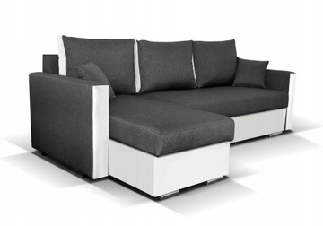 Угловой диван, 2x спальный контейнер, пружины + бесплатно