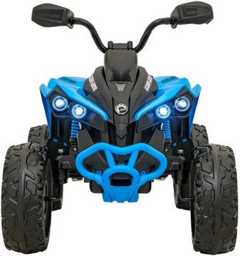 ATV TERENOWY 24V 400W MOTOR ELEKTRYCZNY BUGGY AUTO AKUMULATOR ŚWIATŁA LED
