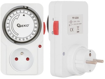 МЕХАНИЧЕСКИЙ ПРОГРАММАТОР ВРЕМЕНИ GEKO G03345