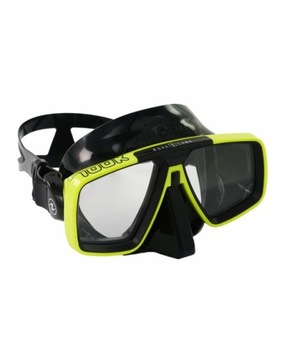 Маска для дайвинга Look, черно-серебристая