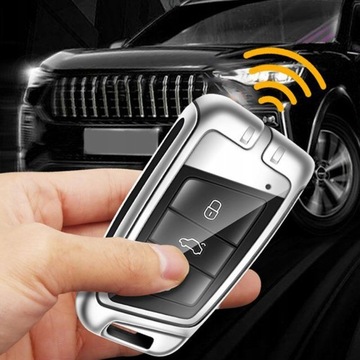 Металлический брелок для ключей, для Skoda