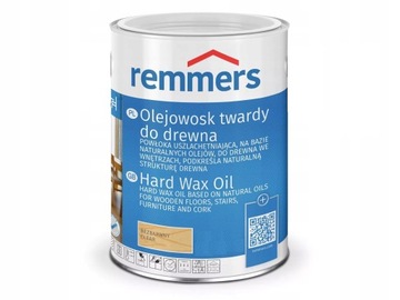 Remmers olejowosk twardy do drewna bezbarwny 0,375 L HARD WAX OIL