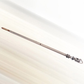 Анкерный стержень с шаровым наконечником, полка-банджо, металлическая, 340 мм