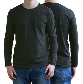 Koszulka z długim rękawem LONGSLEEVE Szara XL