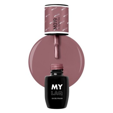 MYLAQ Lakier Hybrydowy M019 My Blush Tone 5 ml