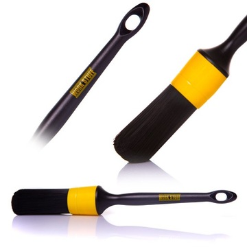 WORK STUFF DETAILING BRUSH BLACK STIFF 40mm WS073