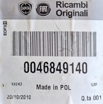 FIAT OE 46849140 PODBĚH PADNDA