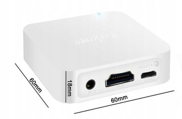 Горячие продажи Mirascreen Автомобильный беспроводной Wi-Fi экран HDTV