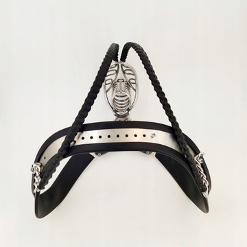 Мужской двойной провод из нержавеющей стали сзади Chasti