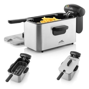 Eta Fritola 2000W 3л Фритюрница с антипригарным покрытием