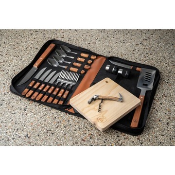 Набор для пикника-гриль, столовые приборы на 4 персоны LAGUIOLE, столовые приборы в подарок