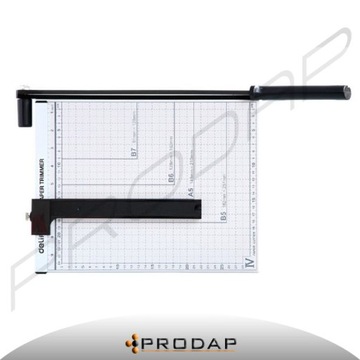 GILOTYNA RĘCZNA DO CIĘCIA PAPIERU OKŁADEK KART A4 B5 B6 B7 METALOWA PRODAP