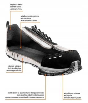 Рабочая обувь Neo Tools, размер 39