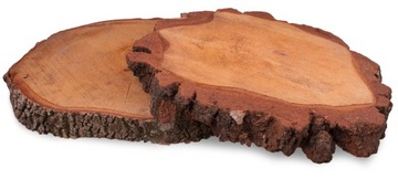 Plaster drewna o śr. 38-45 cm, gr. 4,5 cm - 1 szt
